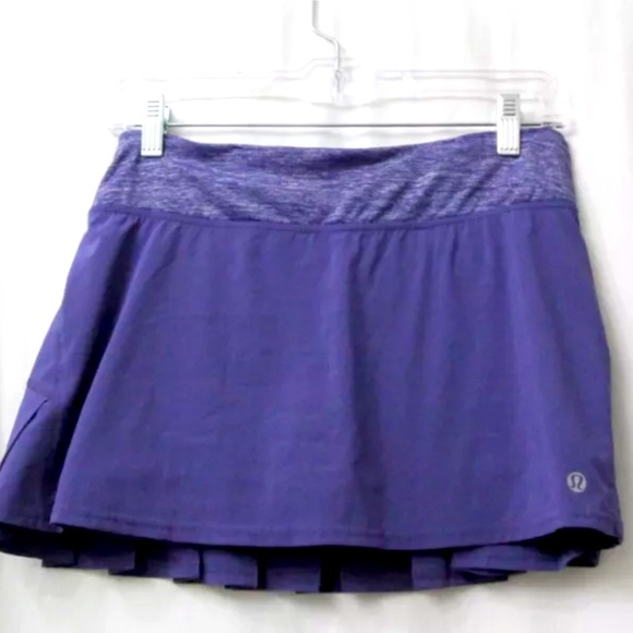 Lululemon RARE 🔥 Run Speed Skirt Royalty Purple size 4 - Picture 3 of 8